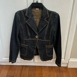 Micheal Kors denim blazer 8P